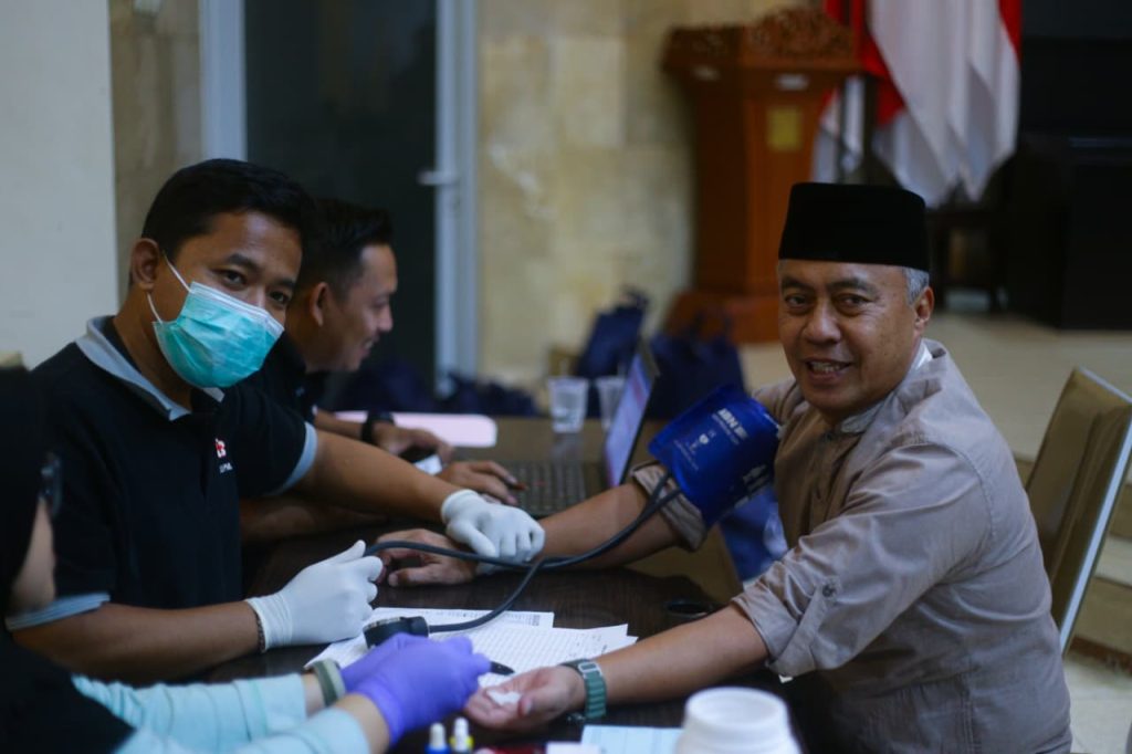 Sekda Kota Bogor Ajak ASN Donor Darah di Bulan Ramadan, Target 100 Pendonor